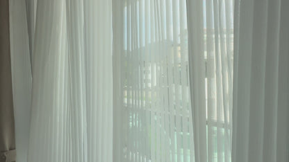 百葉薄紗窗紗 可選直/橫紋