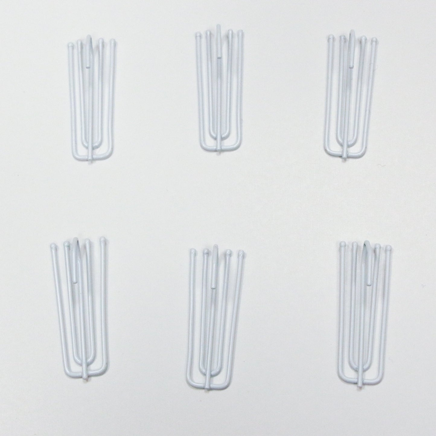 窗簾配件 白色四爪鈎 高掛鈎（10件裝） - ZEYA Curtain