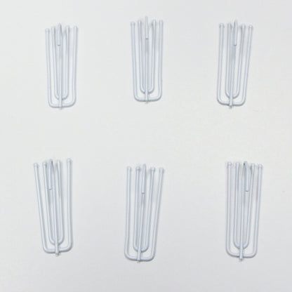 窗簾配件 白色四爪鈎 高掛鈎（10件裝） - ZEYA Curtain