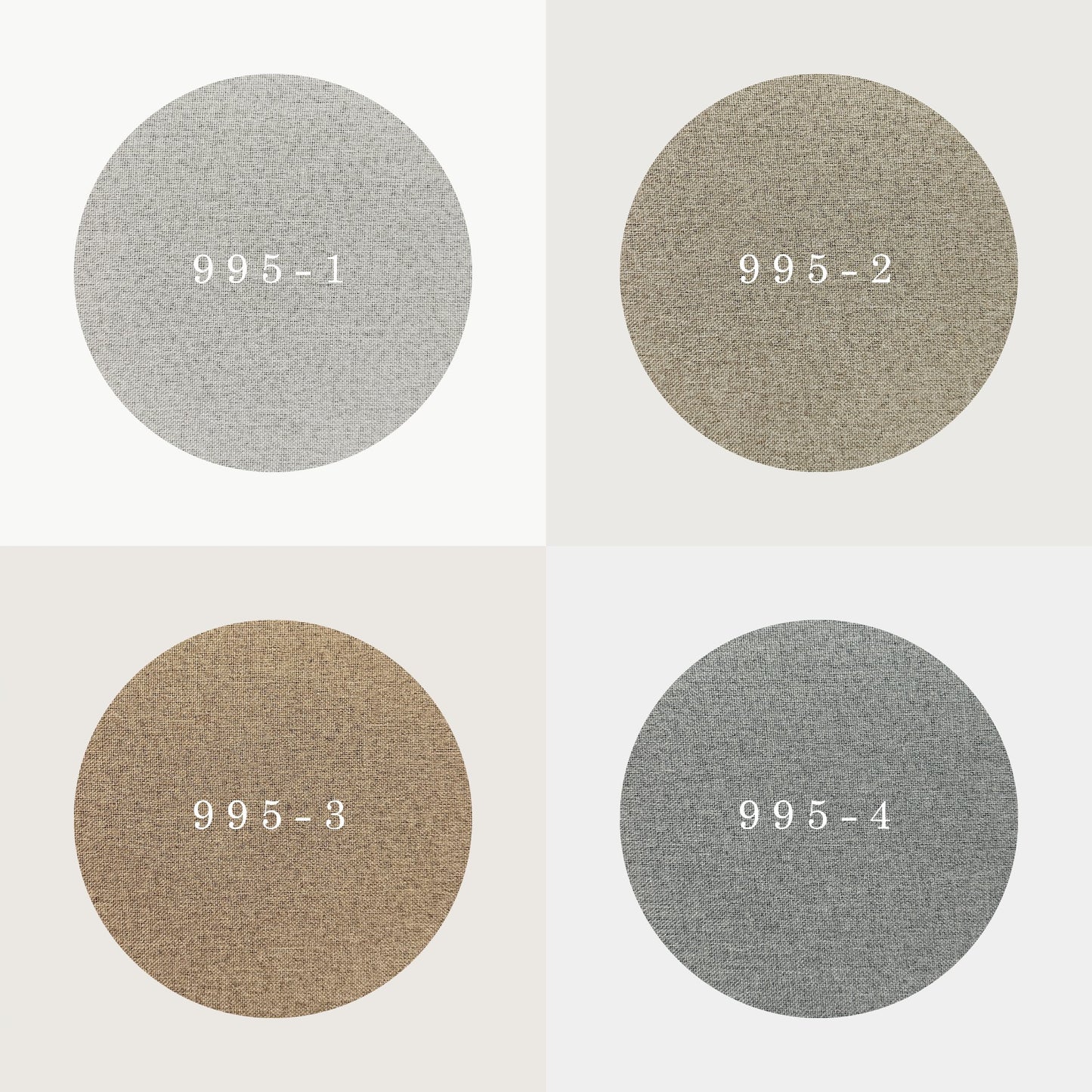 日系柔麻全遮光布 12色可選 no.955 - ZEYA Curtain