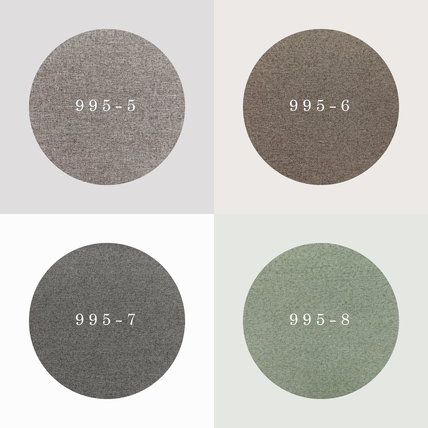 日系柔麻全遮光布 12色可選 no.955 - ZEYA Curtain