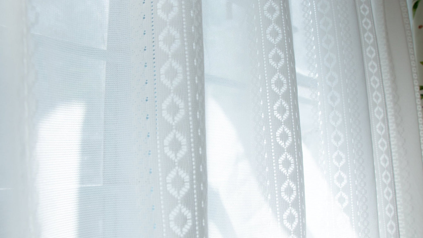 鏤空日系窗紗 - ZEYA Curtain