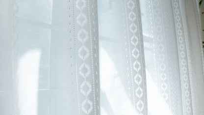 鏤空日系窗紗 - ZEYA Curtain