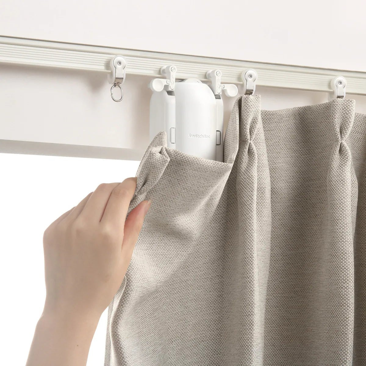 SwitchBot 智能窗簾機器人 I型軌道 - ZEYA Curtain